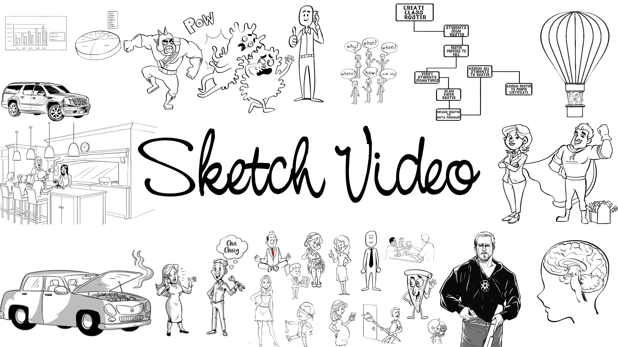 Best Custom Whiteboard Sketch Videos - Whiteboard Video